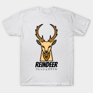 Reindeer Cartoon Animal Meme T-Shirt